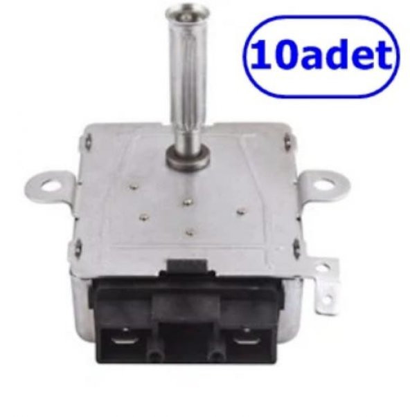 Piliç Çevirme Motoru 6Watt (30 Saniyede 1 tur)10 adet ürün görseli 1