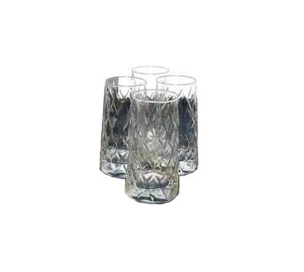 Paşabahçe 420955 Leafy 4lü Meşrubat Su Bardağı 450 cc - 2