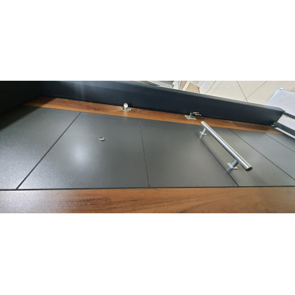 11450 Çelik Kapı, Antrasit Statik Çelik Kapı Modelleri Sağ Açılım Çelik Kapı - 6