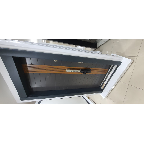 11599 Çelik Kapı, Antrasit Statik Çelik Kapı Modelleri Sağ Açılım Çelik Kapı - Resim 7