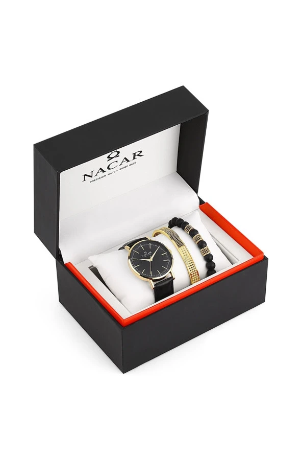 Nacar NC36-291038-DBL1-SET Erkek Kol Saati Seti