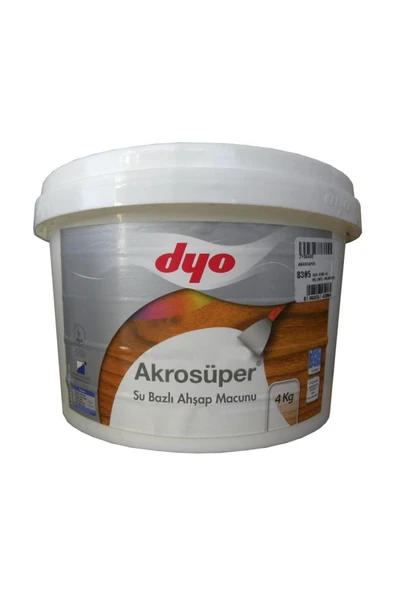Akrosüper Ahşap Macunu 4 Kg - 2