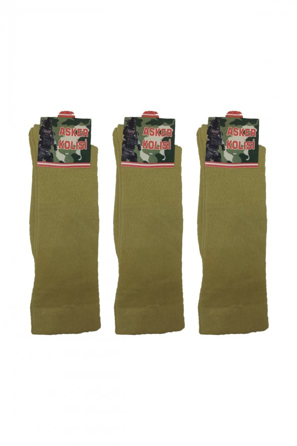 3lü Kışlık Askeri Havlu Çorap - Asker Malzemeleri