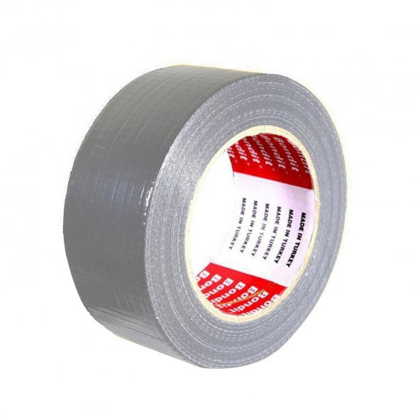 Bondit Tamir Bandı 48 mm x 40 Metre Gri Çok Amaçlı Duct Tape Bant