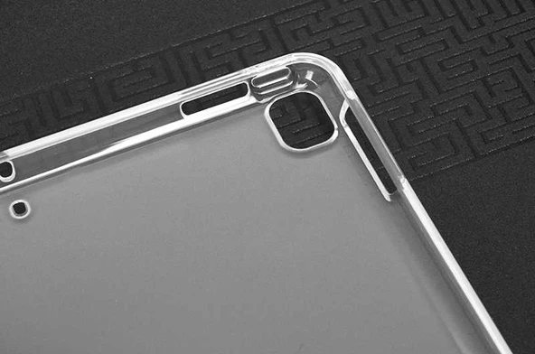 Apple iPad 10.2 2021 (9.Nesil) Kalem Bölmeli Tablet Silikon - 6