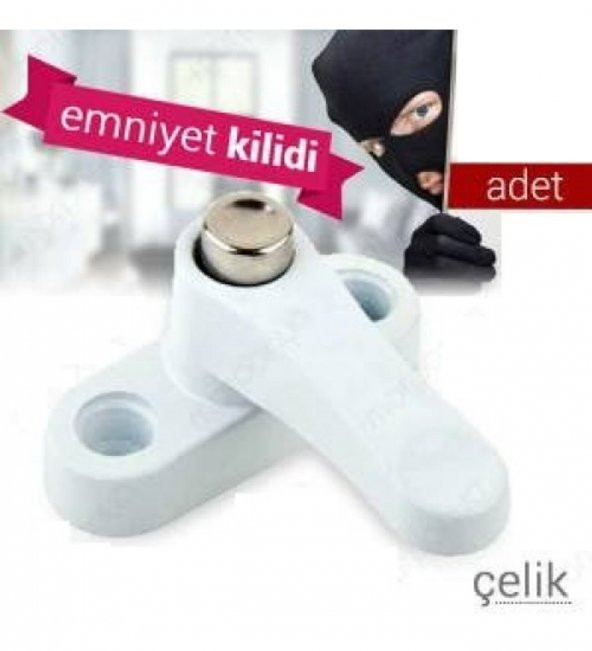 5 Adet Basmalı Kapı Pencere Emniyet Kilidi - Pencere Kapı Emniyet Kilidi - - 3