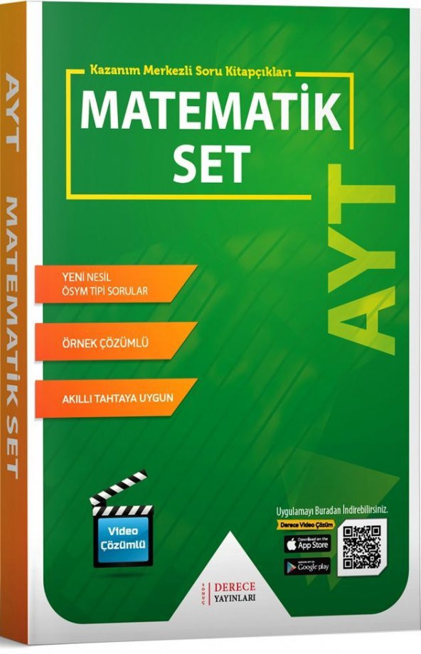 AYT Matematik Modüler Set Derece Yayınları