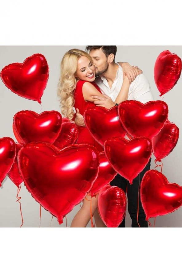 Beysüs Kalp Mum Love Ve Kalp Balon Gül Yaprağı Tealight Mum Süsleme Sevgililer Günü Evlilik Teklifi - 4