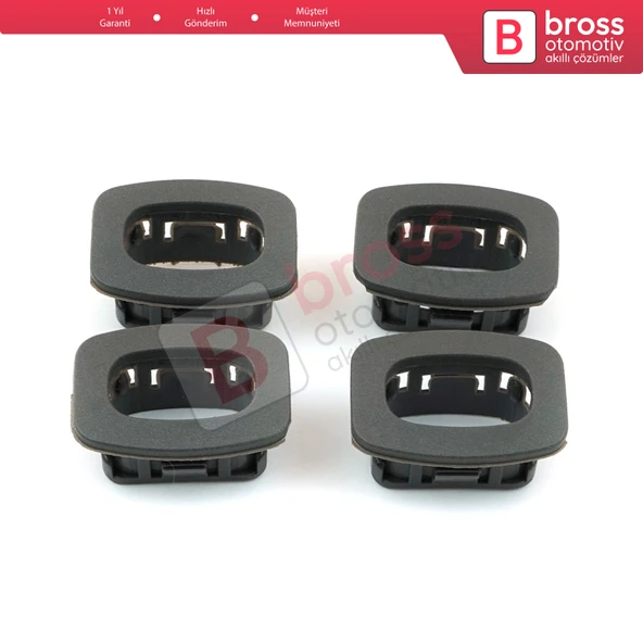 Opel Vectra A Astra F için Gri Kapı İç Kilit Buton Çerçevesi 136253 - 2