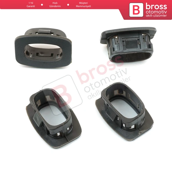 Opel Vectra A Astra F için Gri Kapı İç Kilit Buton Çerçevesi 136253 - 4