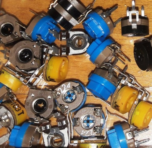 10K 103 Japon Trimpot Yatık 5mm - Resim 2