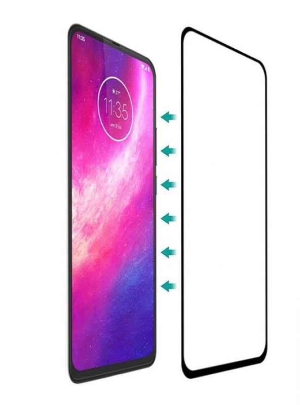 Samsung Galaxy A10 Darbe Emici 5D Temperli Cam Ekran Koruyucu - 2