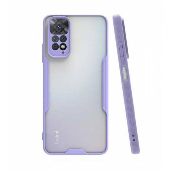 Xiaomi Redmi Note 11s Kılıf Silikon Kamera Korumalı Parfe + Ekran Koruyucu cam - 3