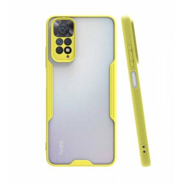 Xiaomi Redmi Note 11s Kılıf Silikon Kamera Korumalı Parfe + Ekran Koruyucu cam - 4