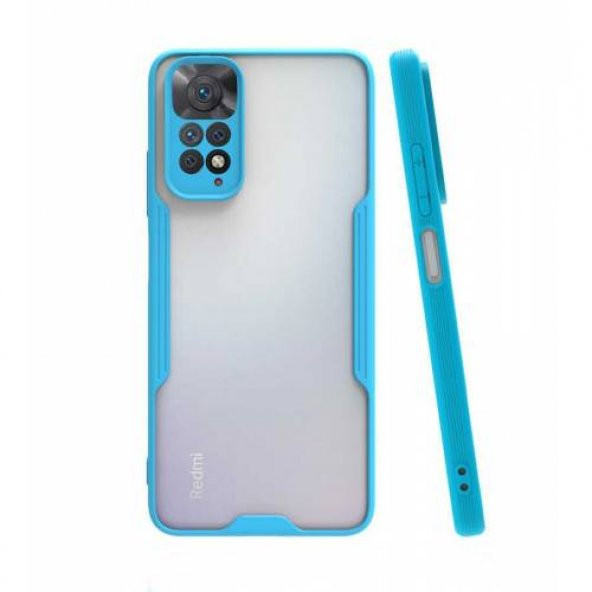 Xiaomi Redmi Note 11s Kılıf Silikon Kamera Korumalı Parfe + Ekran Koruyucu cam - 5