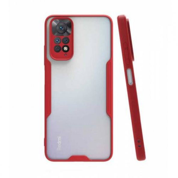 Xiaomi Redmi Note 11s Kılıf Silikon Kamera Korumalı Parfe + Ekran Koruyucu cam - 8