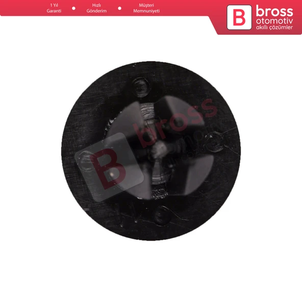 GM Honda Mazda için 10 Adet İtmeli Tip Tutucu Klipsi 94198687 - 4