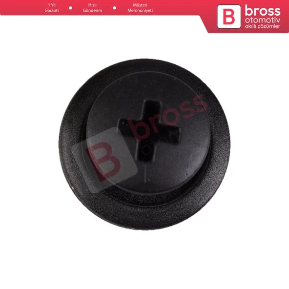 GM Honda Mazda için 10 Adet İtmeli Tip Tutucu Klipsi 94198687 - 2