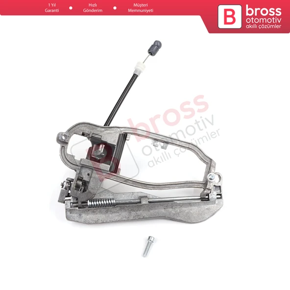 BMW X5 E53 2000-2006 İçin Arka Sol Kapı Dış Açma Kolu Taşıyıcı Mekanizma Braketi 51228243635 - 2