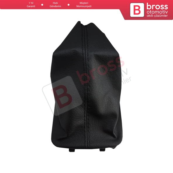 Peugeot 206 206+ İçin Siyah Vites Körüğü 7588 PC