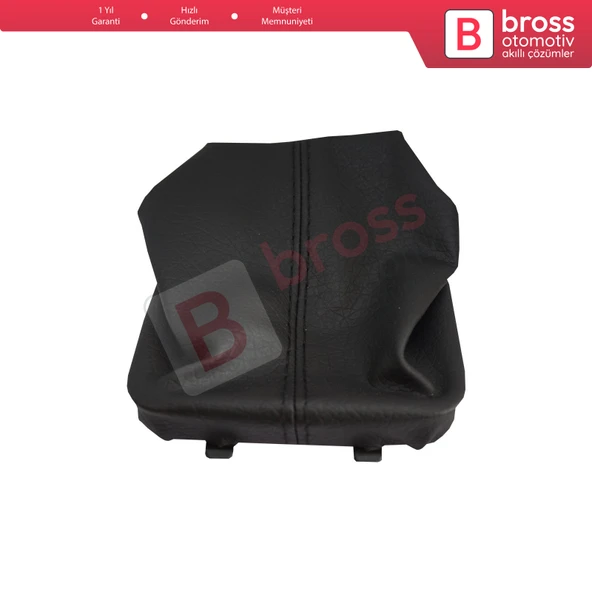 Peugeot 206 206+ İçin Siyah Vites Körüğü 7588 PC - 5