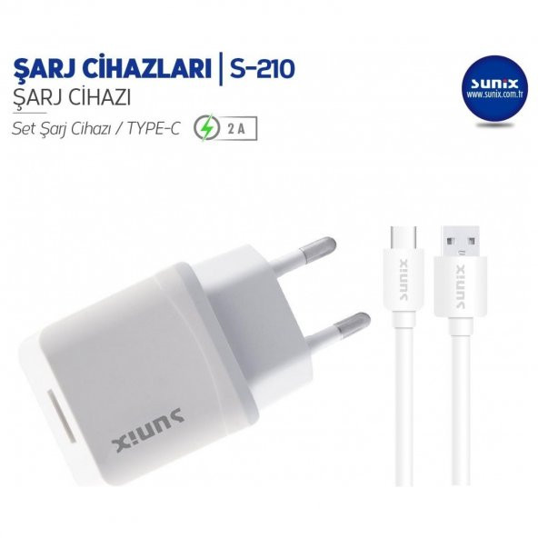 SUNİX USB ŞARJ ALETİ SET LIGHTNING S-220 - 2