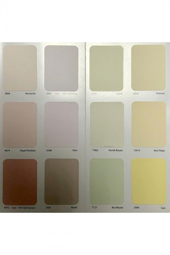 Dinamik Silikonlu Silinebilir Ipek Mat Iç Cephe Duvar Boyası 7691 Hareli 7,5 Lt - 2