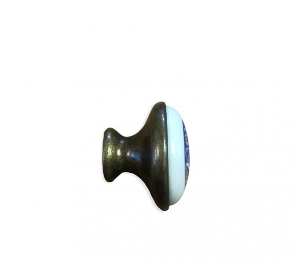 KUTUP DÜĞME ANTİK SARI 04 NOBEL - 2