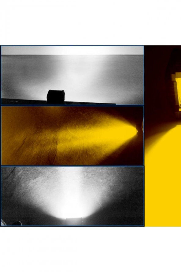 Off Road Spot Delici 12 Led 5 Farklı Fonksiyonlu Su Geçirmez 3 Sıra - 7