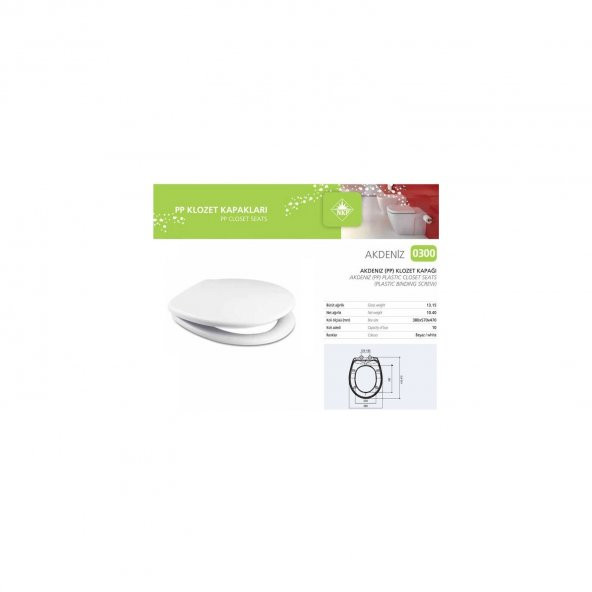 NKP  AKDENİZ KLOZET KAPAĞI - 2