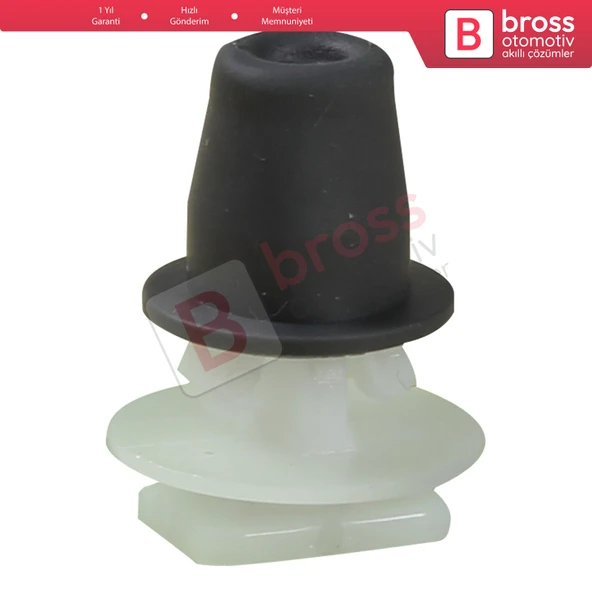 Vauxhall Opel için 10 Adet Kalıp Klipsi Beyaz 90481595 174854 - 3