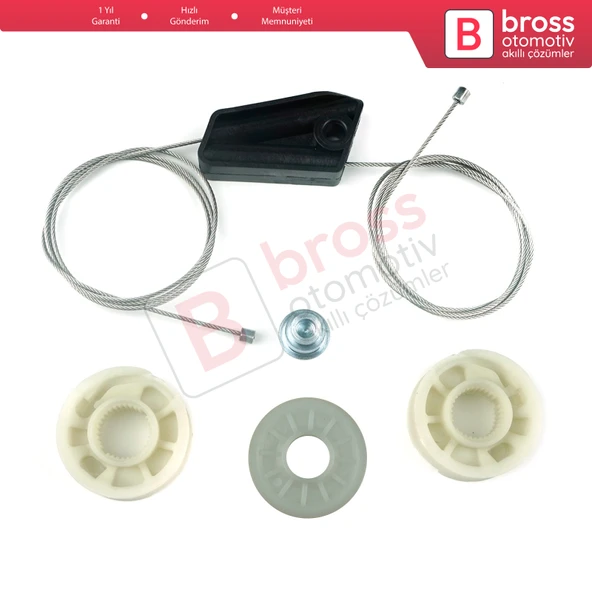 Mini Cooper R52 R57 2004-2015 Cabrio 51377111017 İçin Elektrikli Arka Cam Kriko Tamir Seti
