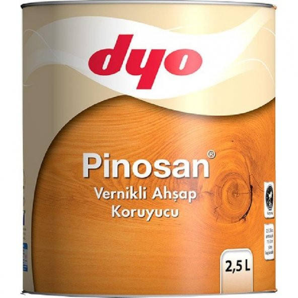 2,5 lt. 8400 VERNİKLİ AHŞAP KOR.PİNOSAN DYO