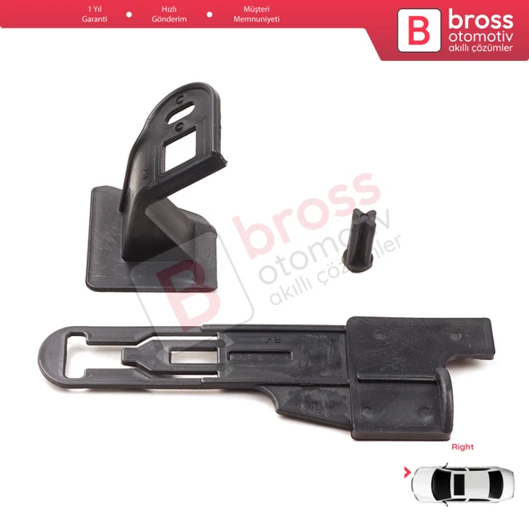 Renault Fluence L3 L30 2009-2020 260601089R İçin Sağ Ön Taraf Far Tamir Seti