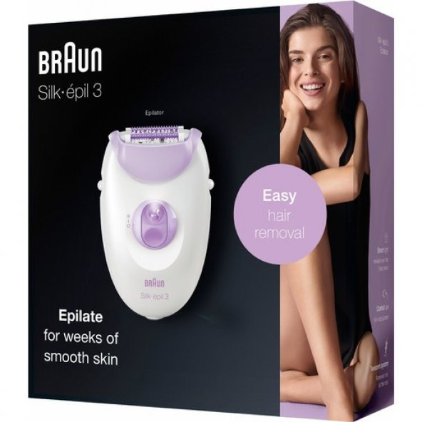 Braun Silk Epil 3 Epilatör 3170 Soft Perfection Epilasyon - 7