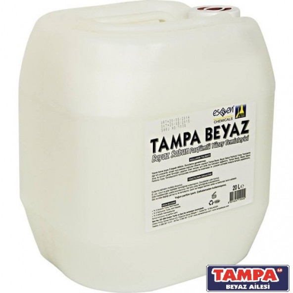 Tampa Yüzey Temizleyici Beyaz Sabun Kokulu 20 litre