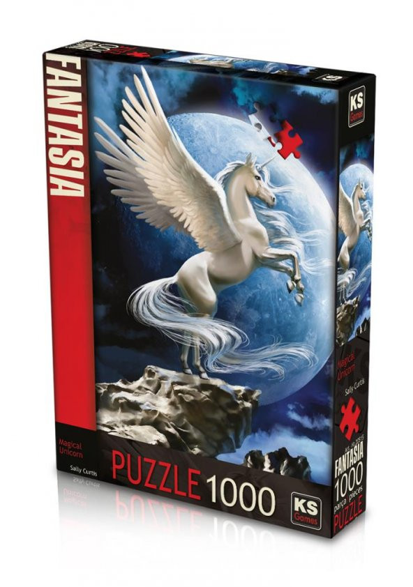 KS Puzzle 1000 Parça Magical Unicorn