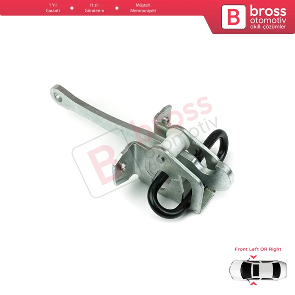 BMW 5 Serisi E34 7 Serisi E32 için Ön Sağ veya Sol Kapı Gergisi 51218155698