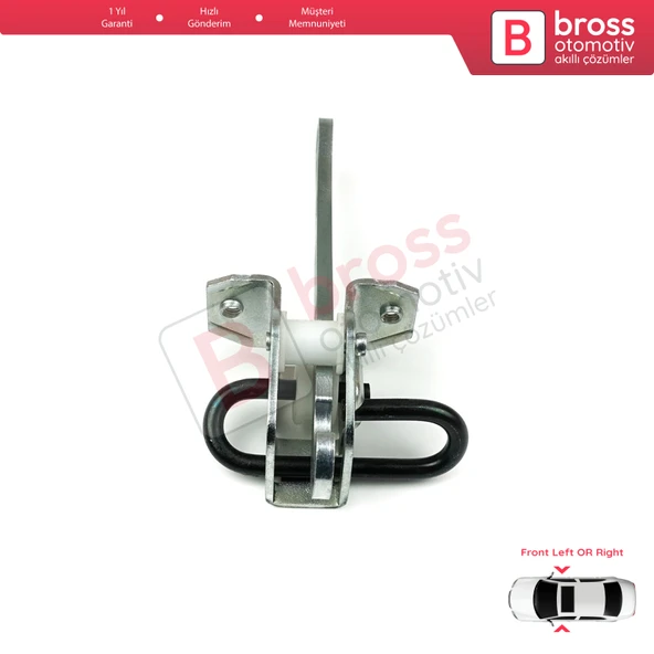 BMW 5 Serisi E34 7 Serisi E32 için Ön Sağ veya Sol Kapı Gergisi 51218155698 - 3