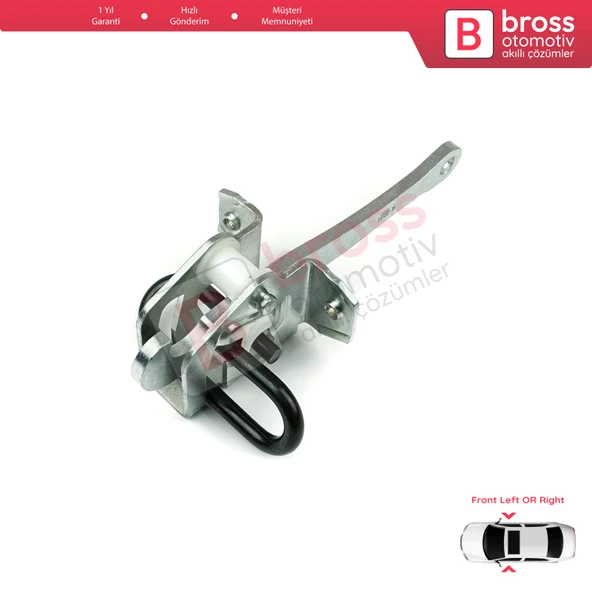 BMW 5 Serisi E34 7 Serisi E32 için Ön Sağ veya Sol Kapı Gergisi 51218155698 - 2