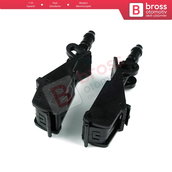 VW Golf Jetta Bora MK4 Passat B5 Polo Seat Skoda için Ön Cam Su Fıskiye Meme Seti 6E0955985 - 2