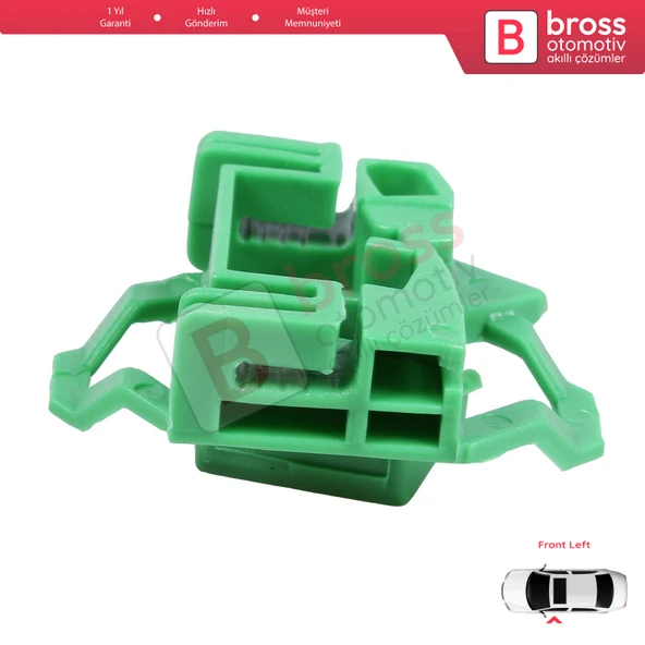 VW Polo Classic Seat Skoda İçin Ön Sol Cam Kriko Tamir Klipsi - 2