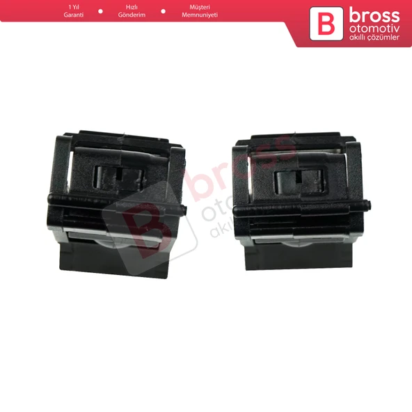 VW Golf Jetta Bora MK4 Passat B5 Polo Seat Skoda için Ön Cam Su Fıskiye Meme Seti 6E0955985 - 5