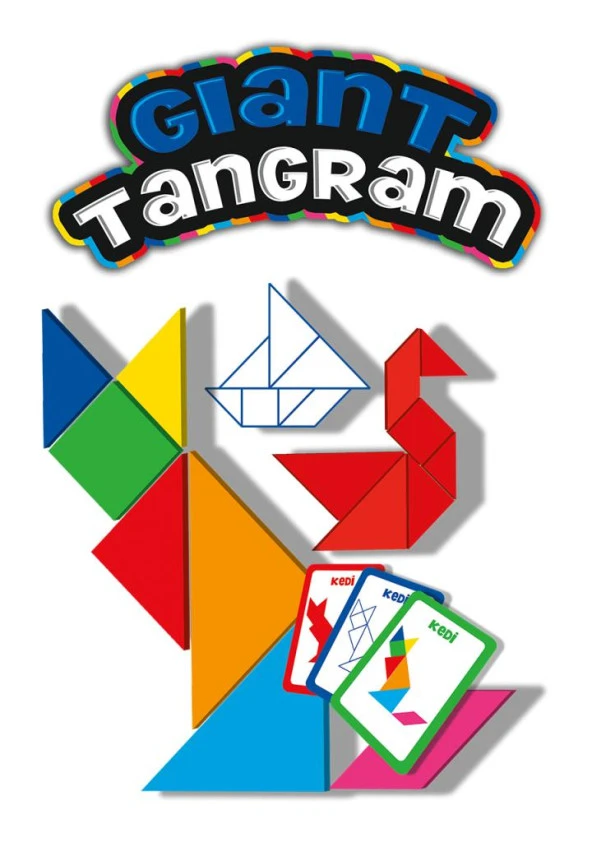 KS Games Eğitici Oyunlar Gıant Tangram - 2