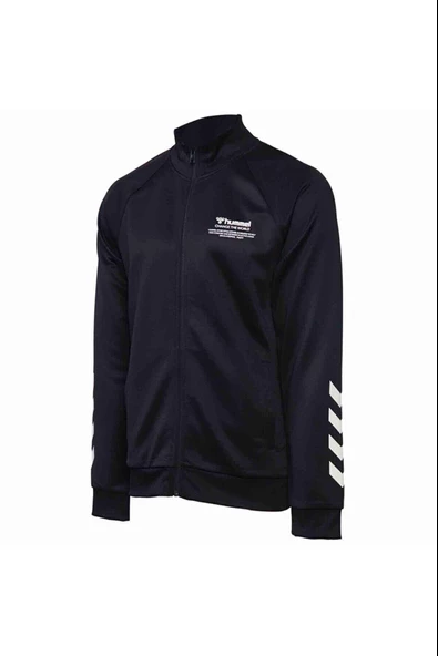 Hummel 921133 Erkek Siyah Fermuarlı Eşofman Üstü