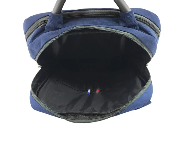 Ççs 51429 Lacivert 1500 Denye Kumaş Laptop ve Sırt Çantası - 6
