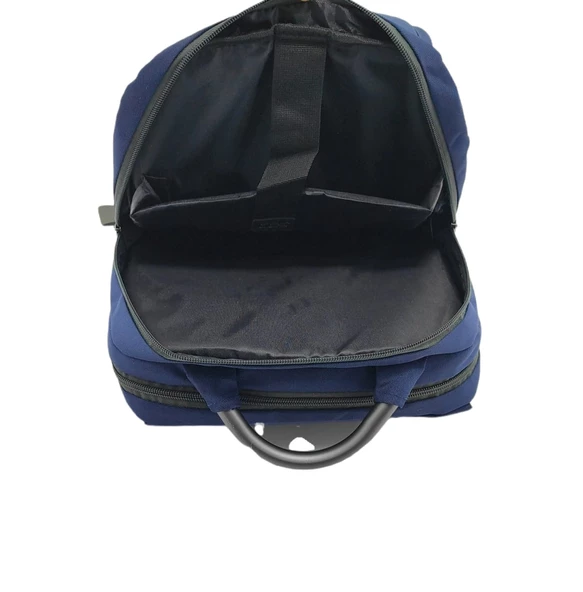 Ççs 51429 Lacivert 1500 Denye Kumaş Laptop ve Sırt Çantası - 7