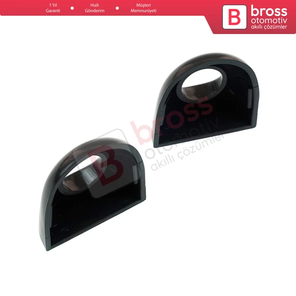 Renault Megane Scenic Laguna 2 3 Primera P12 Espace 4 Clio 3 İçin Dış Kapı Delikli Şifre Kapak Seti - 5