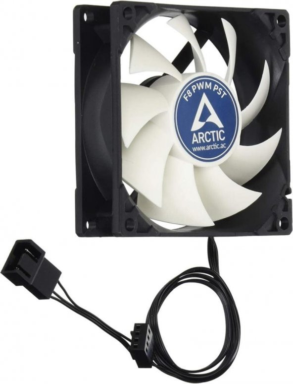 ARCTIC F8 PWM PST 80mm Beyaz Kanatlı Kasa Fanı-Outlet