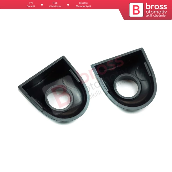 Renault Megane Scenic Laguna 2 3 Primera P12 Espace 4 Clio 3 İçin Dış Kapı Delikli Şifre Kapak Seti - 4